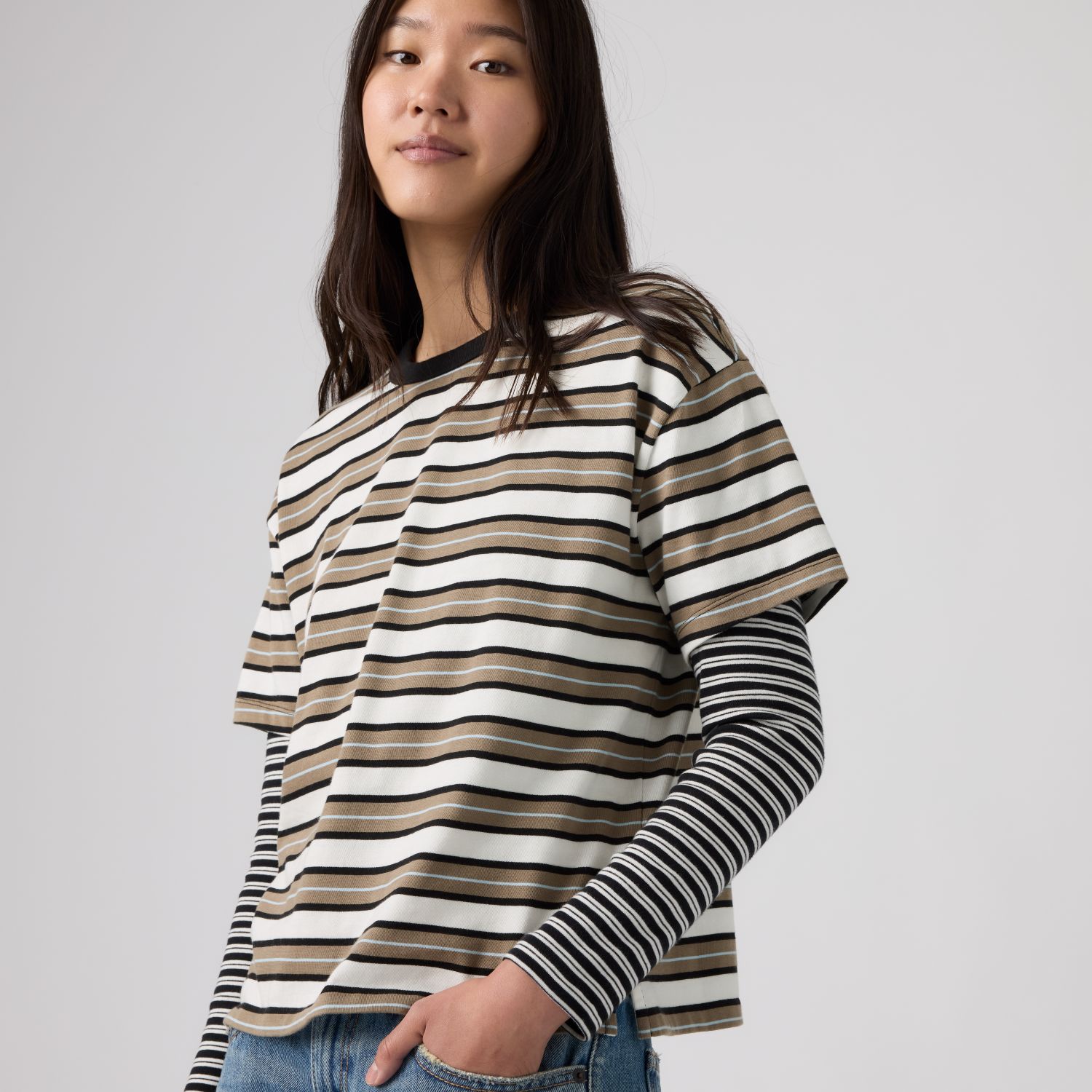 POLO MUJER VINTAGE TEE MULTICOLOR LEVIS 005IX-0014 - 4