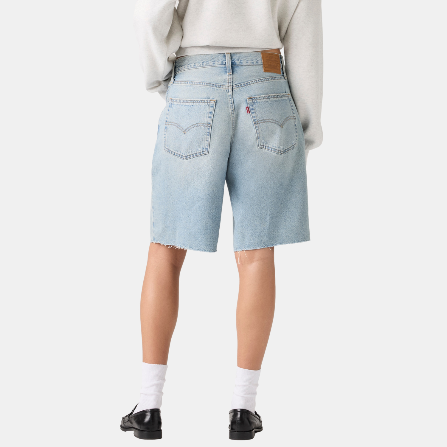 SHORTS MUJER SUPER BAGGY JORT AZUL LEVIS 005DT-0002 - 4