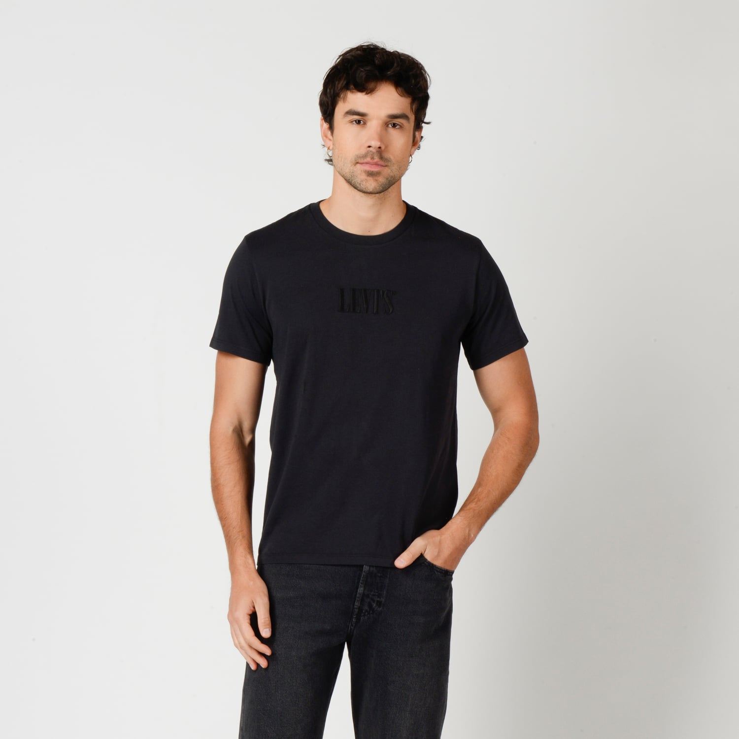 POLO HOMBRE GRAPHIC CREWNECK TEE CAFÉ LEVIS 22491-2193 - 1