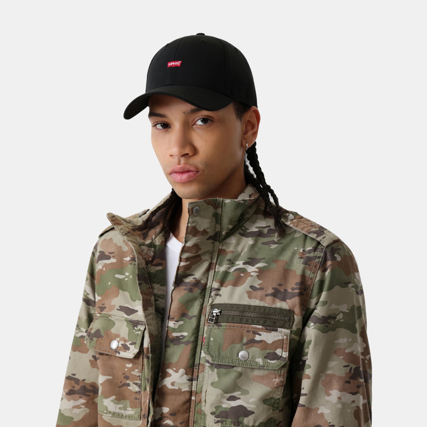 GORRO HOMBRE BEISBOLERA NEGRO LEVIS 87516-0738 - 5