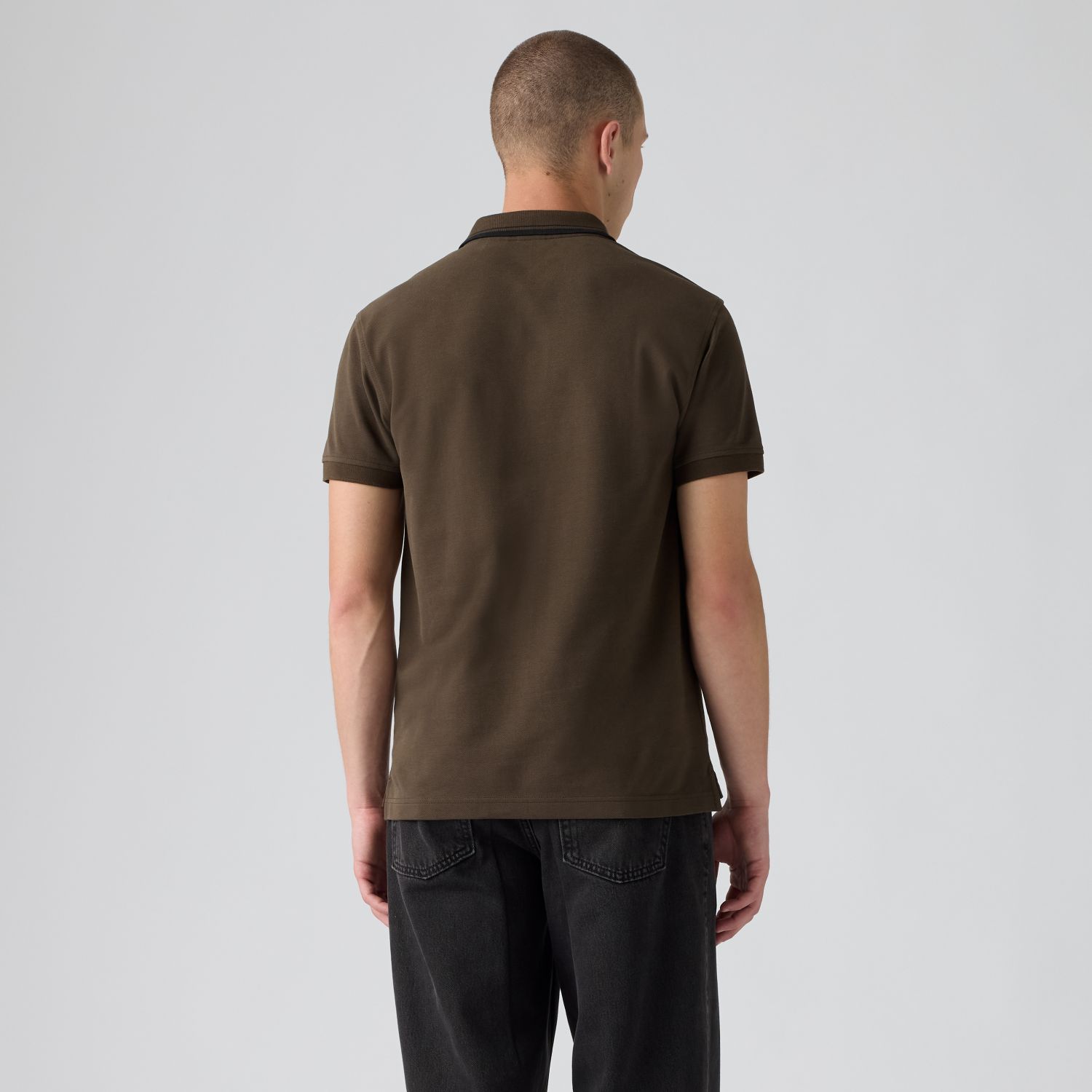 POLO HOMBRE MANGA CORTA CAFÉ LEVIS 35883-0412 - 2