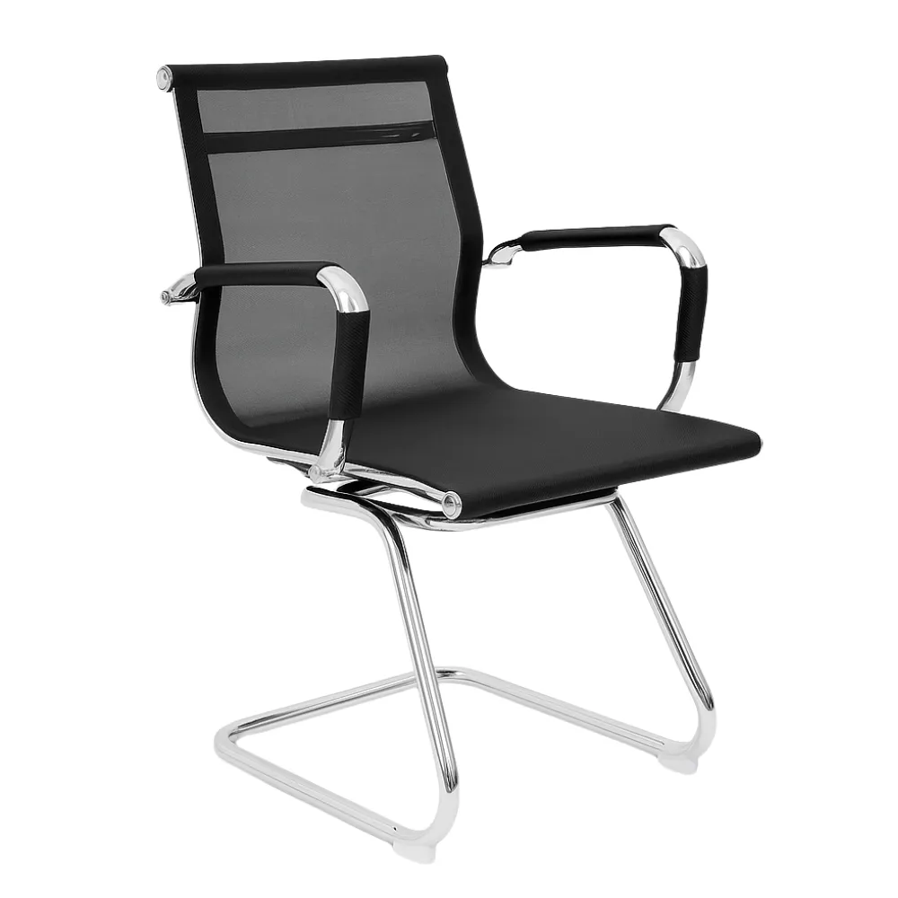 SILLA DE OFICINA GERENCIAL FIJA ERGONÓMICA - APOLO GRIS - 1
