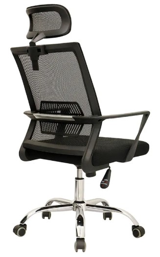 SILLA DE OFICINA EJECUTIVA ERGONÓMICA - LYN CC NEGRO - 2