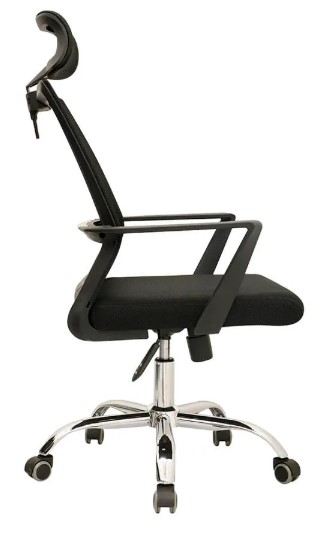 SILLA DE OFICINA EJECUTIVA ERGONÓMICA - LYN CC NEGRO - 3