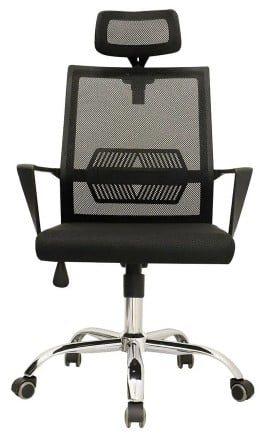 SILLA DE OFICINA EJECUTIVA ERGONÓMICA - LYN CC NEGRO - 4