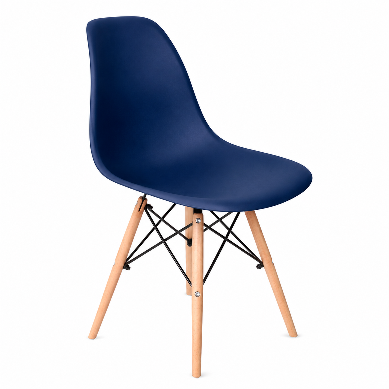 SILLA COMEDOR TERRAZA - EAMES AZUL OSCURO - 1