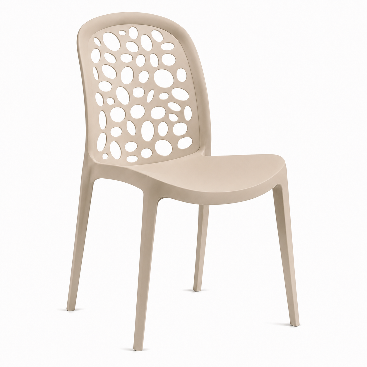 SILLA COMEDOR TERRAZA - BURBUJA BEIGE - 1