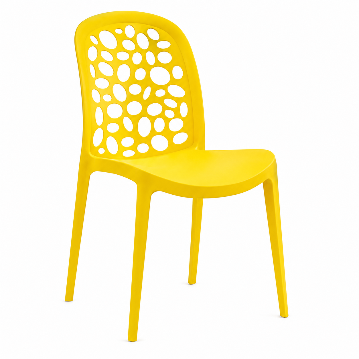 SILLA COMEDOR TERRAZA - BURBUJA AMARILLO - 1