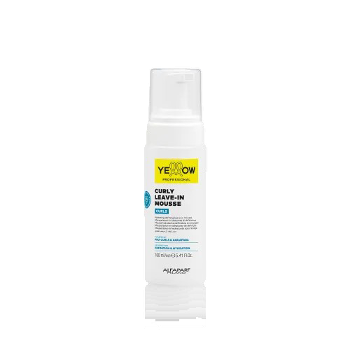 ALFAPARF YELLOW CURLS CURLY LEAVE-IN MOUSSE 160ML - 1