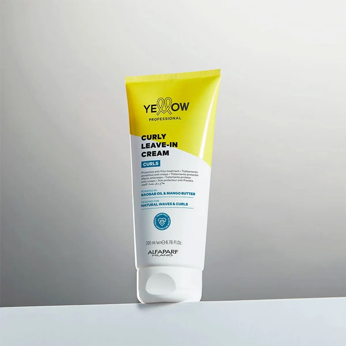 CURLS LEAVE-IN CREAM CURLY 200ML YELLOW - 2