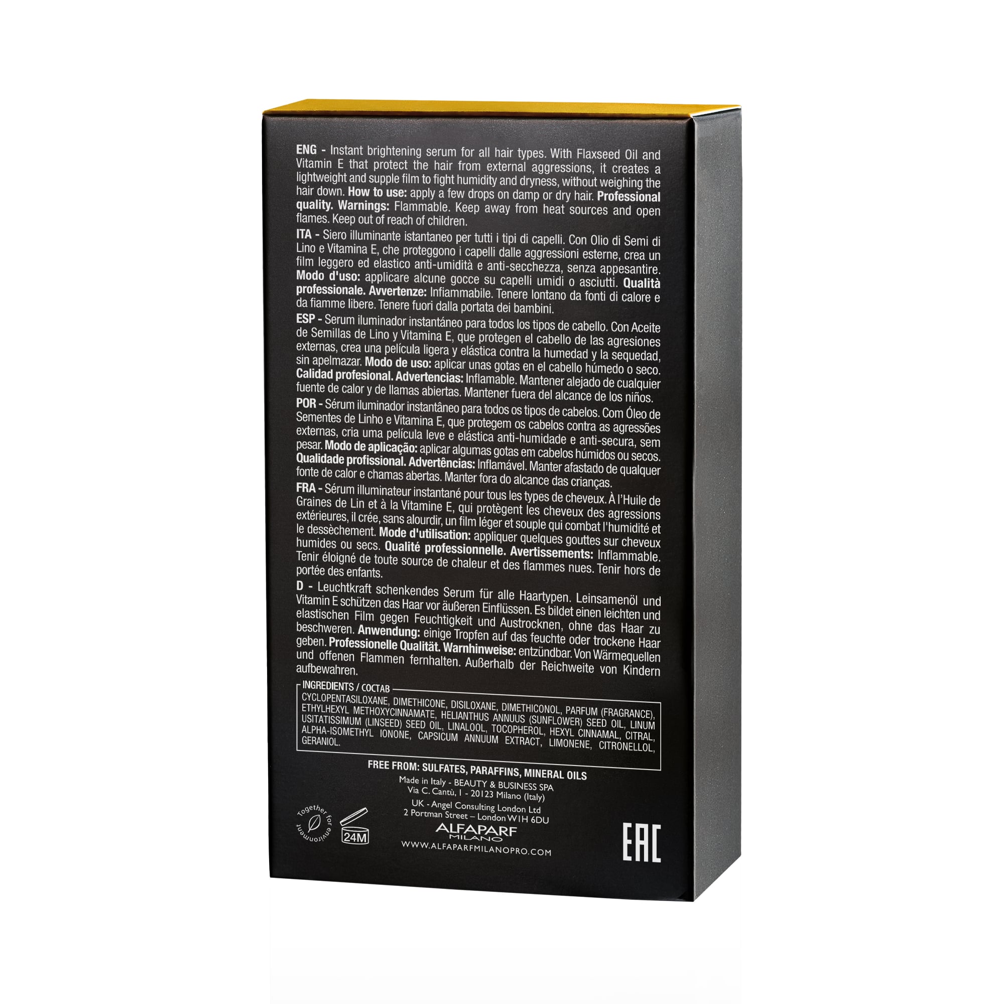 ALFAPARF SEMI DI LINO – CRISTALLI LIQUIDI 50 ML - 2