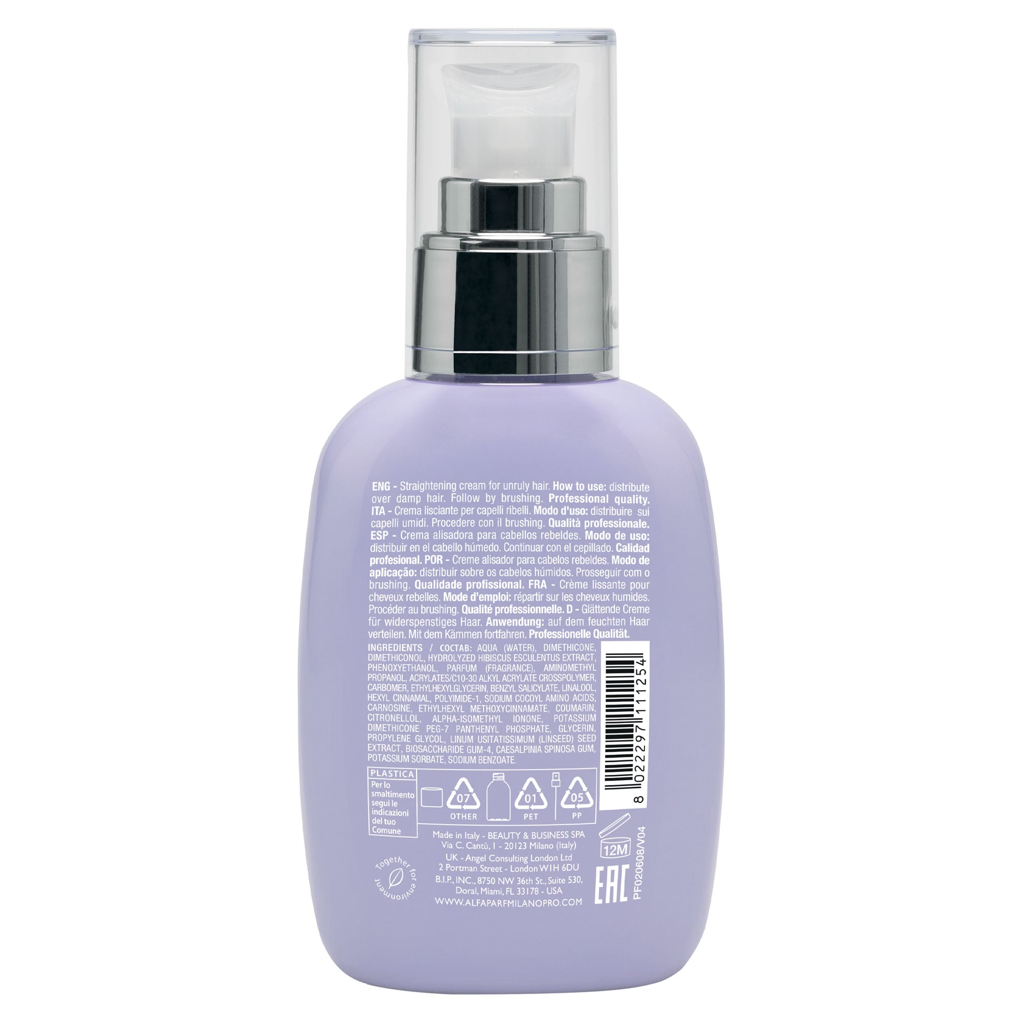 ALFAPARF SMOOTHING CREAM 125ML - 2
