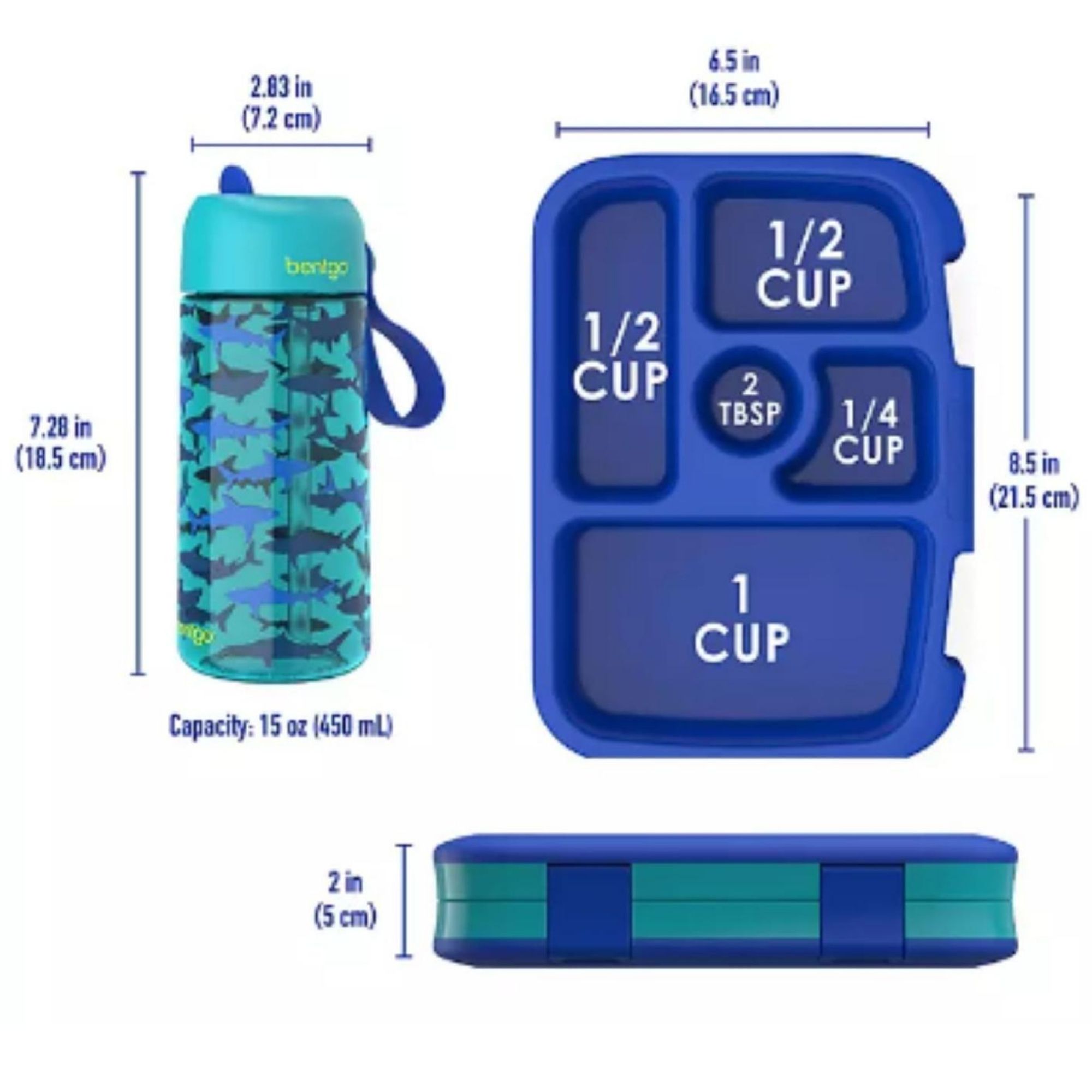 Ripley SET TOMATODO Y LONCHERA BENTGO KIDS TIBURONES ripley-set-tomatodo-y-lonchera-bentgo-kids-tiburones