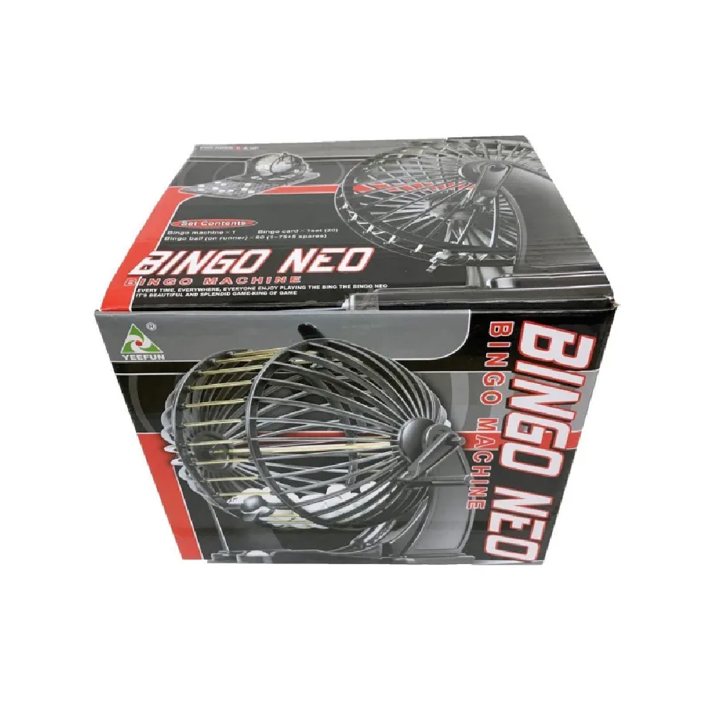 JUEGO MESA BINGO NEO DE METAL - 1