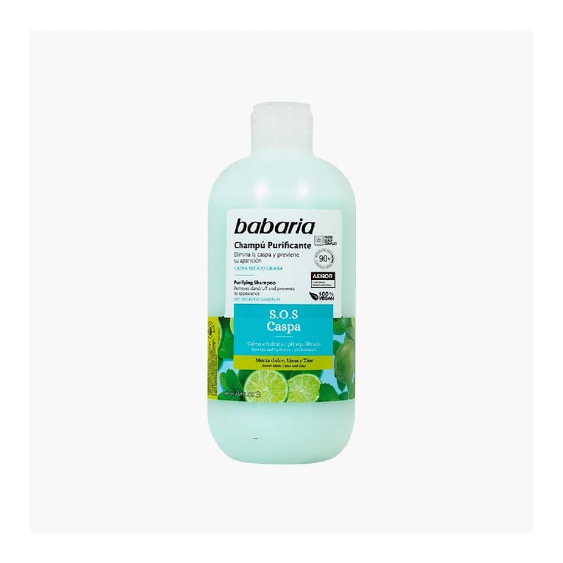 CHAMPÚ PURIFICANTE S.O.S 0 CASPA BABARIA - 1