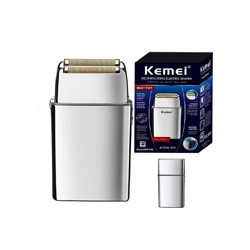 AFEITADORA SHAVER PROFESIONAL KEMEI KM-TX5 BARBER - 1