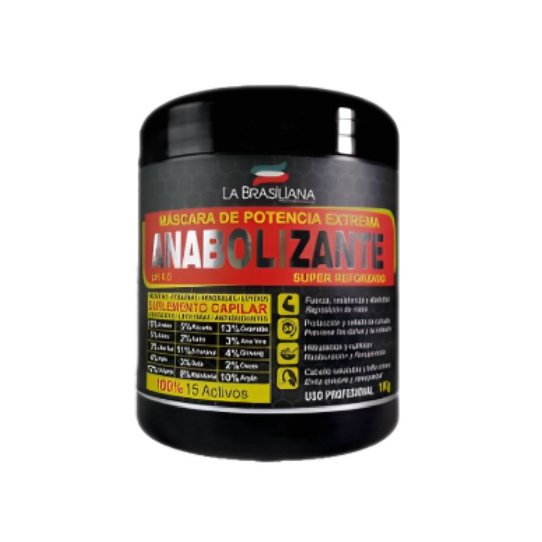 ANABOLIZANTE PROFESSIONAL LA BRASILIANA SUPLEMENTO CAPILAR (1LT) - 1