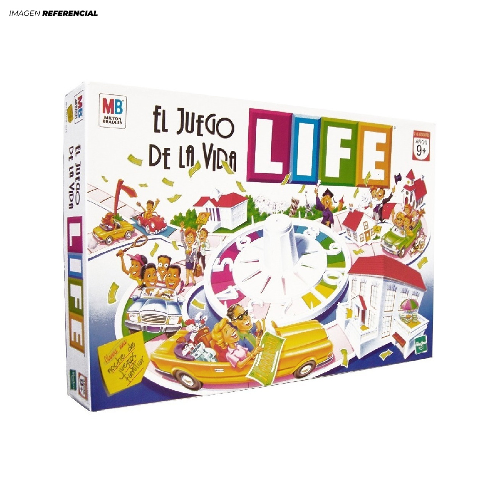 JUEGO DE MESA DIVERTIDO LIFE EL JUEGO DE LA VIDA - 2