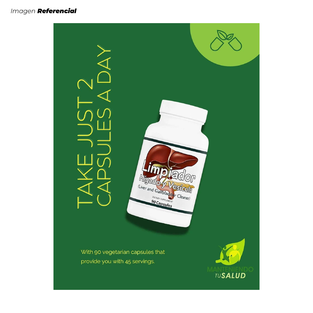 CAPSULAS PARA EL HÍGADO Y VESÍCULA 90 CAPSULAS - 3