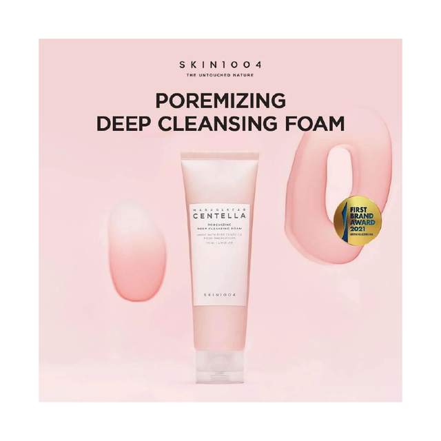 MADAGASCAR COREANO CENTELLA POREMIZING DEEP CLEANSING FOAM DE 125ML - 4
