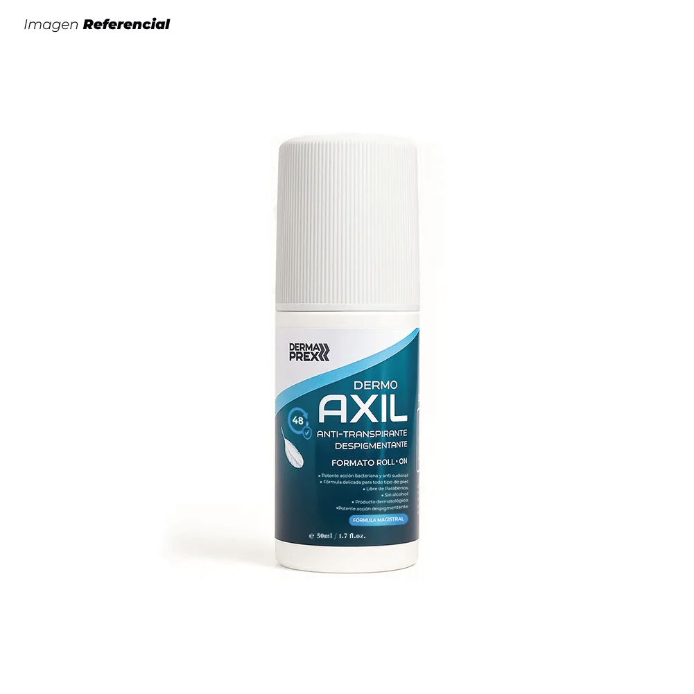 DESODORANTE ROLL-ON HOMBRE PARA CONTROL DEL SUDOR DERMO AXIL MAN DE 50 ML - 1