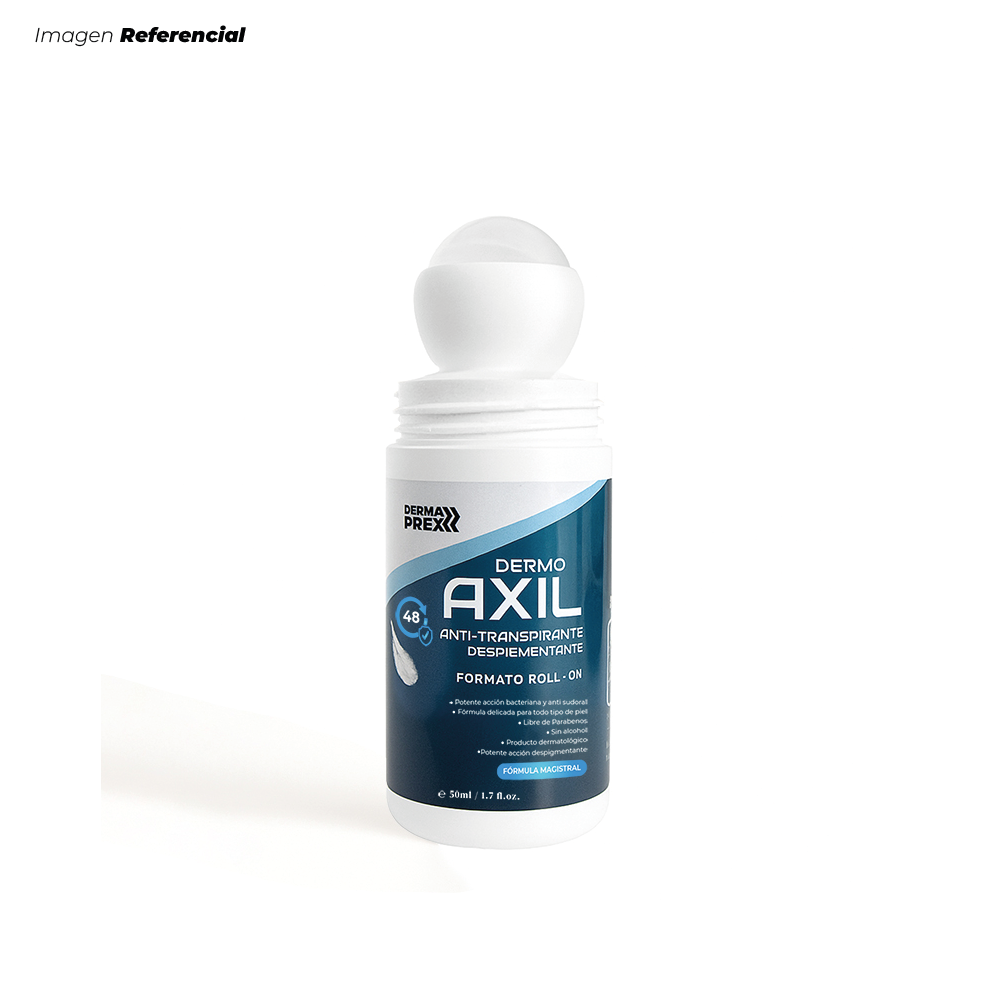DESODORANTE ROLL-ON HOMBRE PARA CONTROL DEL SUDOR DERMO AXIL MAN DE 50 ML - 2