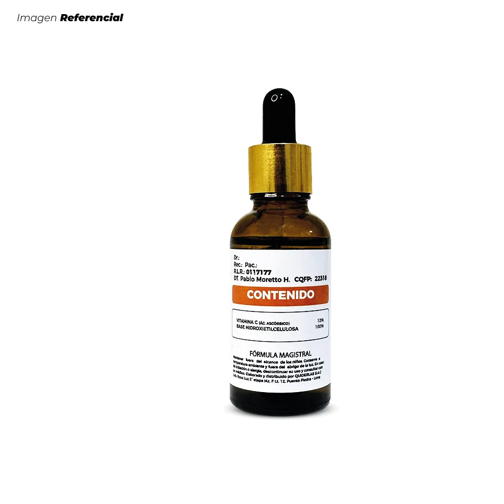 SÉRUM ILUMINADOR VITAMINA C12 PURA +LUMINOSIDAD DE 30 ML. - 2