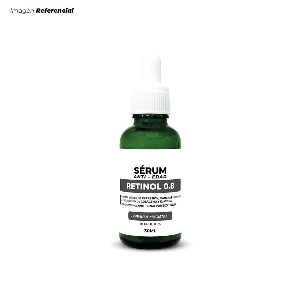 SÉRUM REPARADOR RETINOL 0.8% RENOVACIÓN CELULAR DE 30 ML. - 1