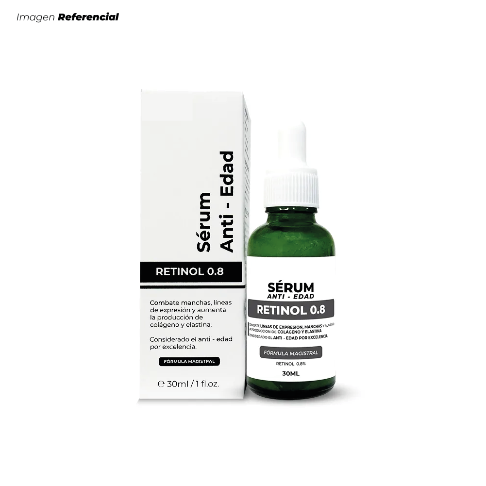 SÉRUM REPARADOR RETINOL 0.8% RENOVACIÓN CELULAR DE 30 ML. - 3