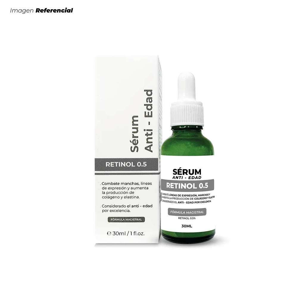 SÉRUM REPARADOR RETINOL 0.5% RENOVACIÓN CELULAR DE 30 ML. - 3