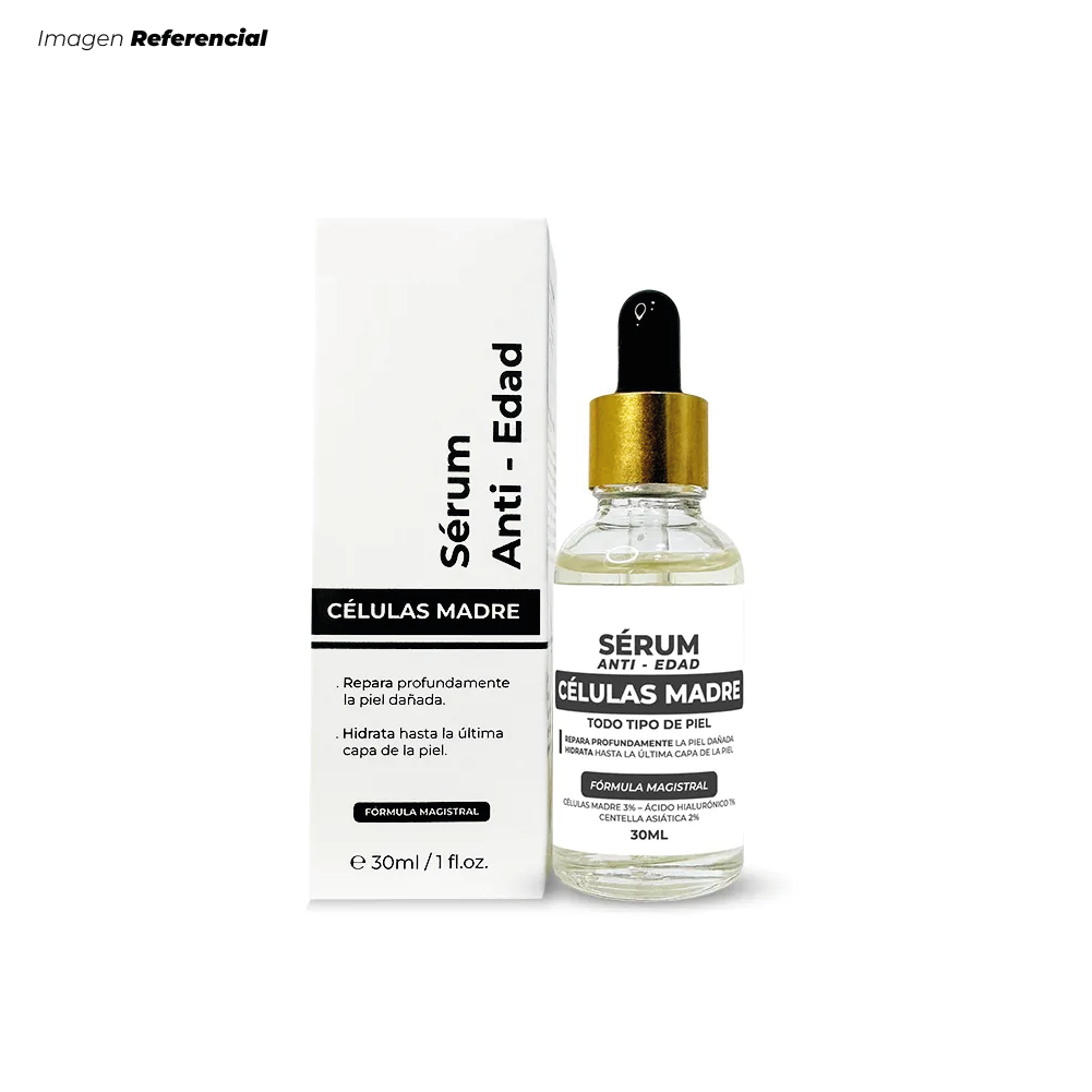SÉRUM ANTI EDAD CÉLULAS MADRE REGENERACIÓN CELULAR DE 30 ML. - 3