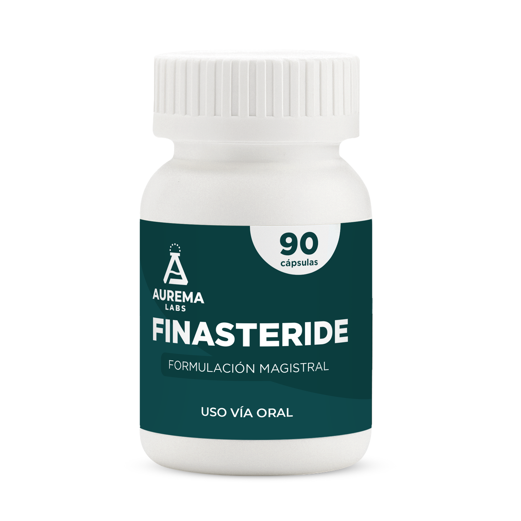 FINASTERIDE CONTRA LA CAIDA CAPILAR DE 90 CAPS AUREMA LABS - 1