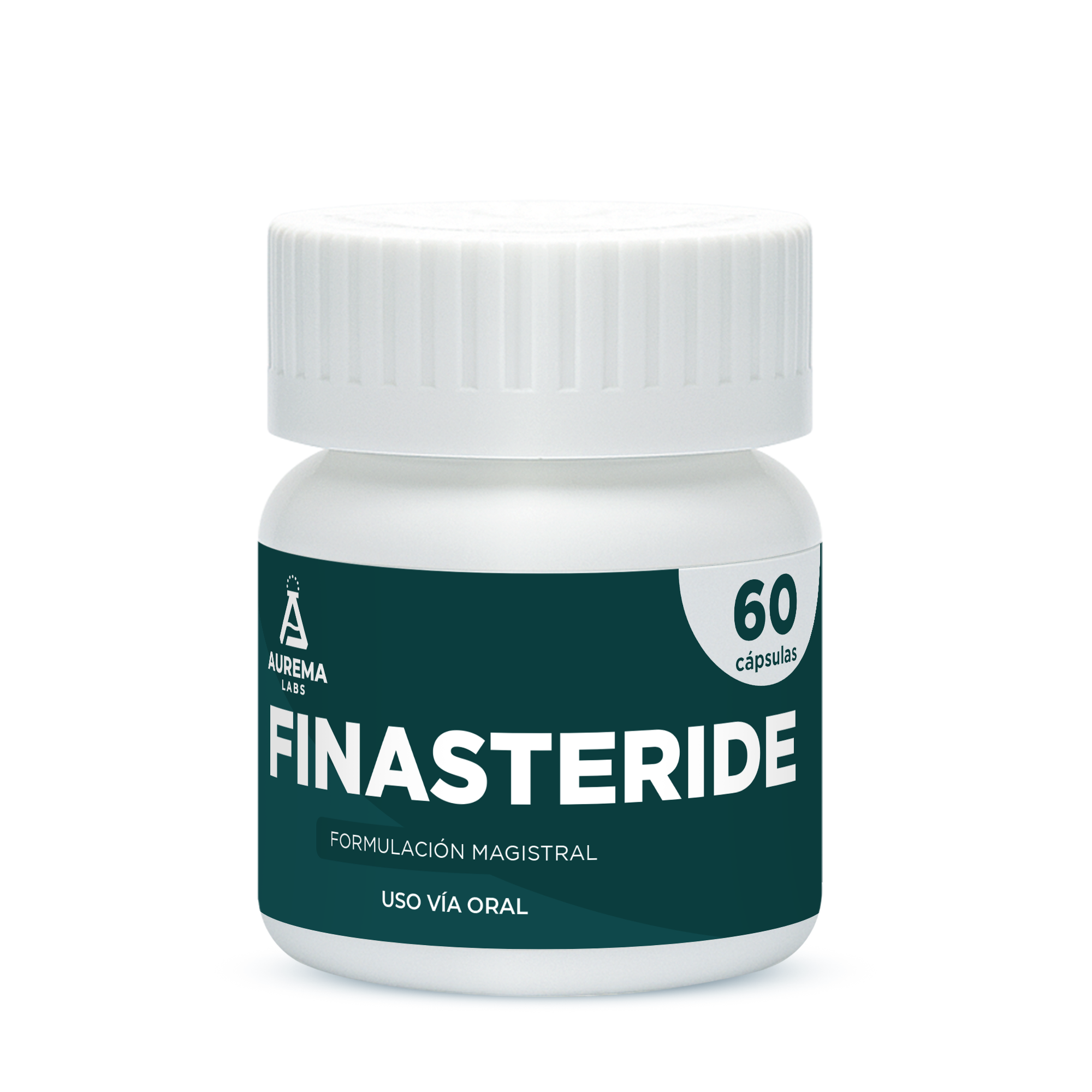 FINASTERIDE CONTRA LA CAIDA CAPILAR DE 60 CAPS AUREMA LABS - 1