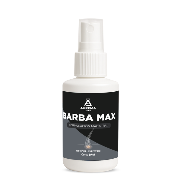 LOCIÓN CAPILAR PARA BARBA FOR MEN BARBAMAX DE 60 ML AUREMA LABS - 1