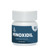 MINOXIDIL FORMULA MAGISTRAL TRATAMIENTO ANTI CAÍDA DE 60 CAPS AUREMA LABS - 1