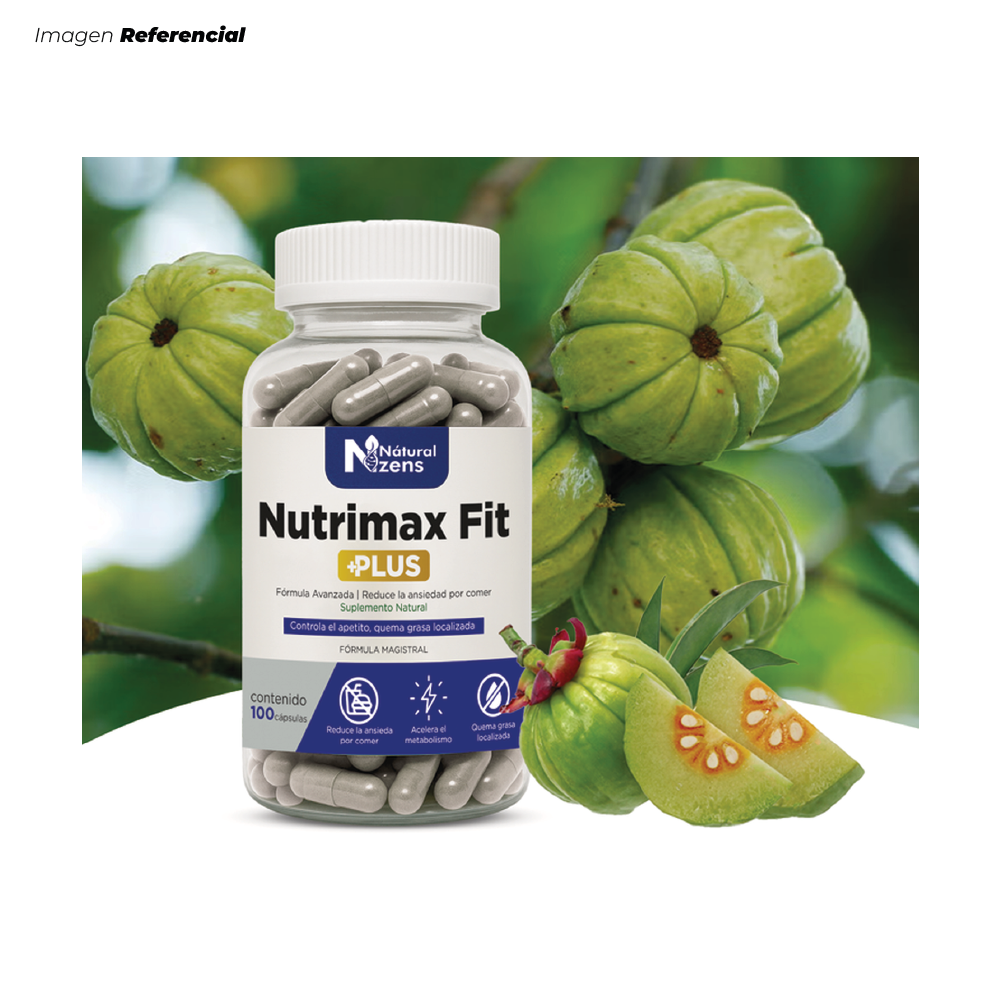 NUTRIMAX FIT PLUS + REDUCE LA ANSIEDAD POR COMER 100 CÁPSULAS - 2