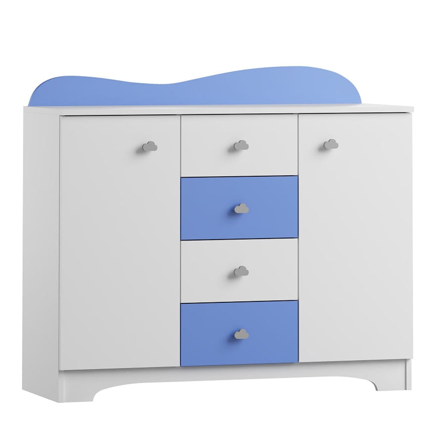 COMODA INFANTIL MODERNA LUKA - DIBA MUEBLES - 1