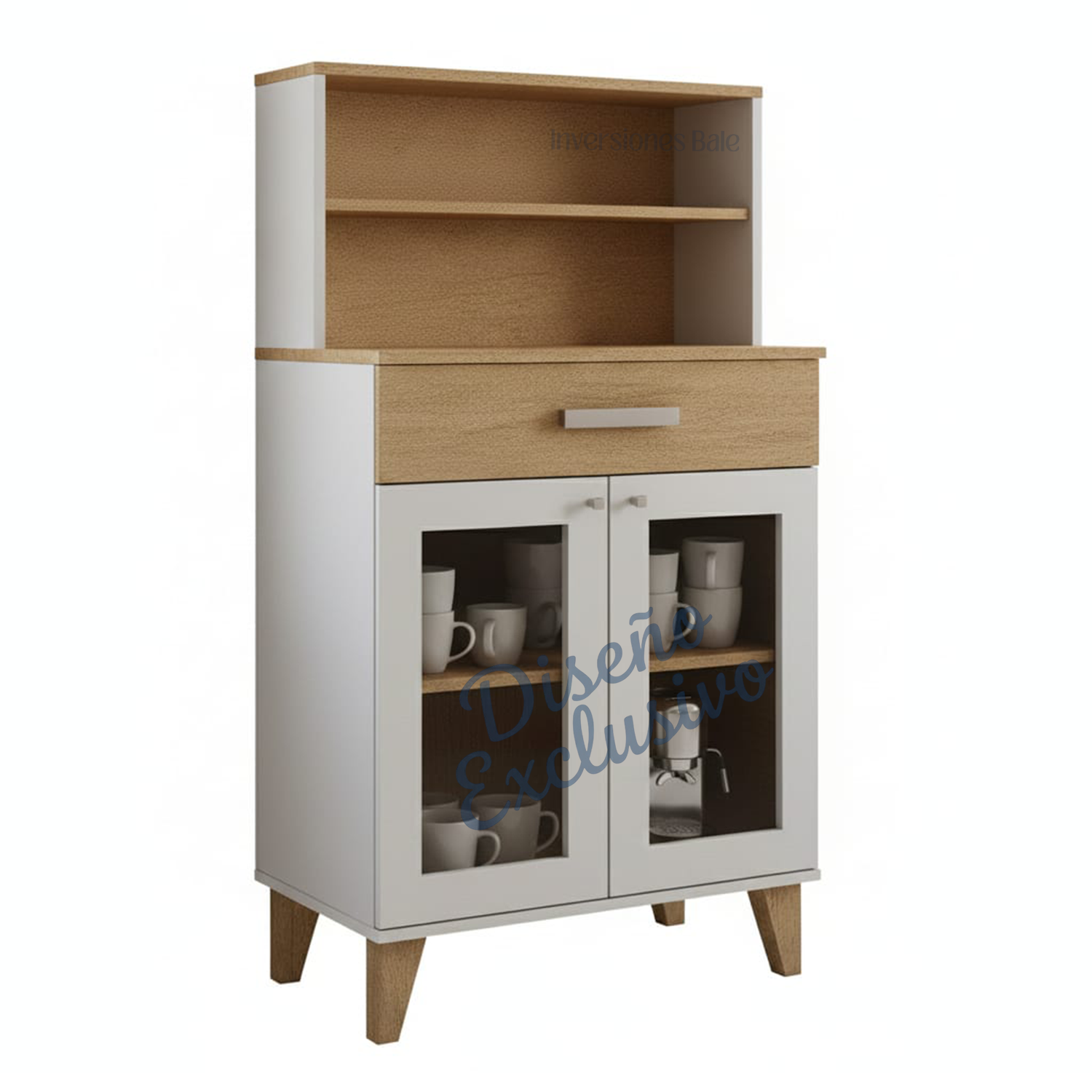 MUEBLE CAFETERO MODERNA DE COCINA GOLDY - DIBA MUEBLES - 1