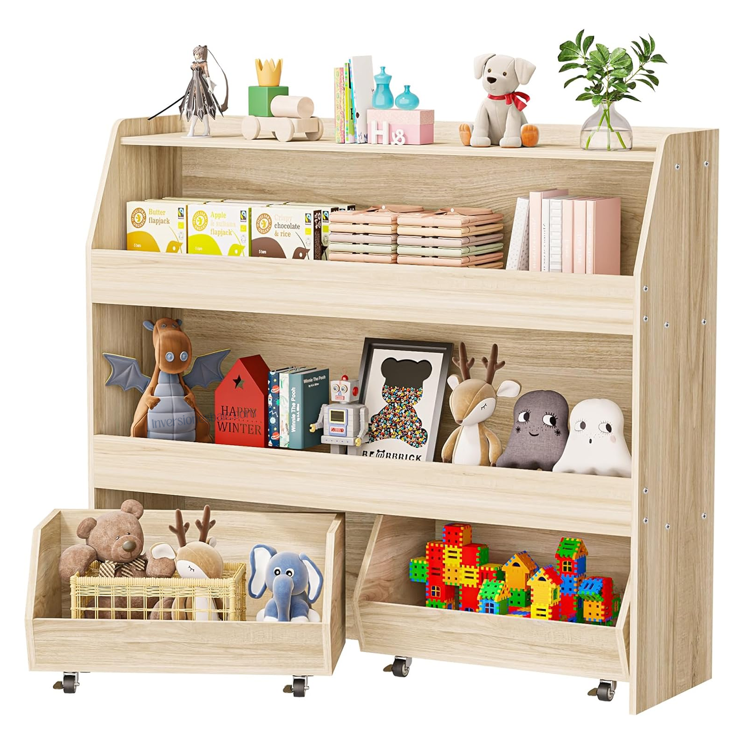 LIBRERO ORGANIZADOR INFANTIL PETY DUNA ARMADO - DIBA MUEBLES - 1