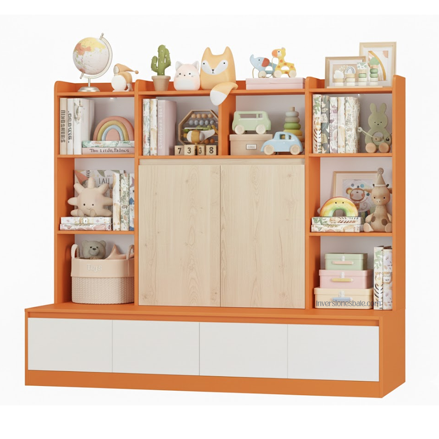 ESTANTE MULTIUSOS INFANTIL TANSY - DIBA MUEBLES - 1