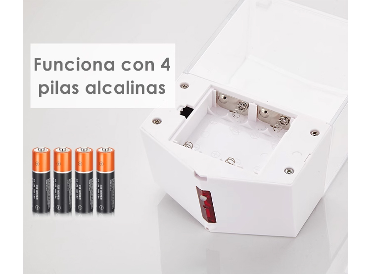 DISPENSADOR JABÓN EXORIAM MODERNO BLANCO DE 600 ML - 3