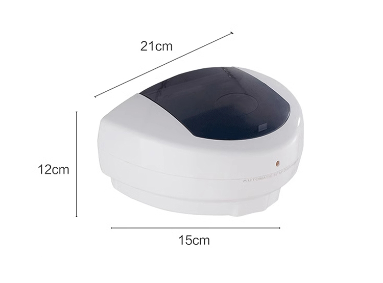 DISPENSADOR DE JABON BLANCO DE 500 ML - 3