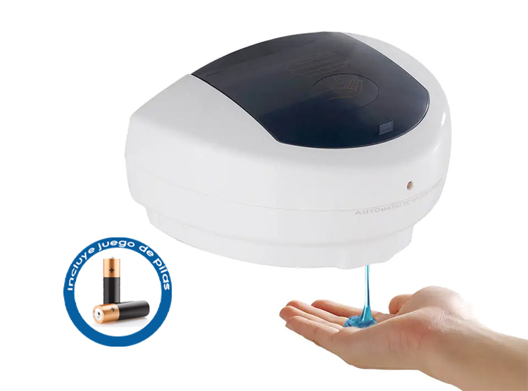 DISPENSADOR DE JABON BLANCO DE 500 ML - 6