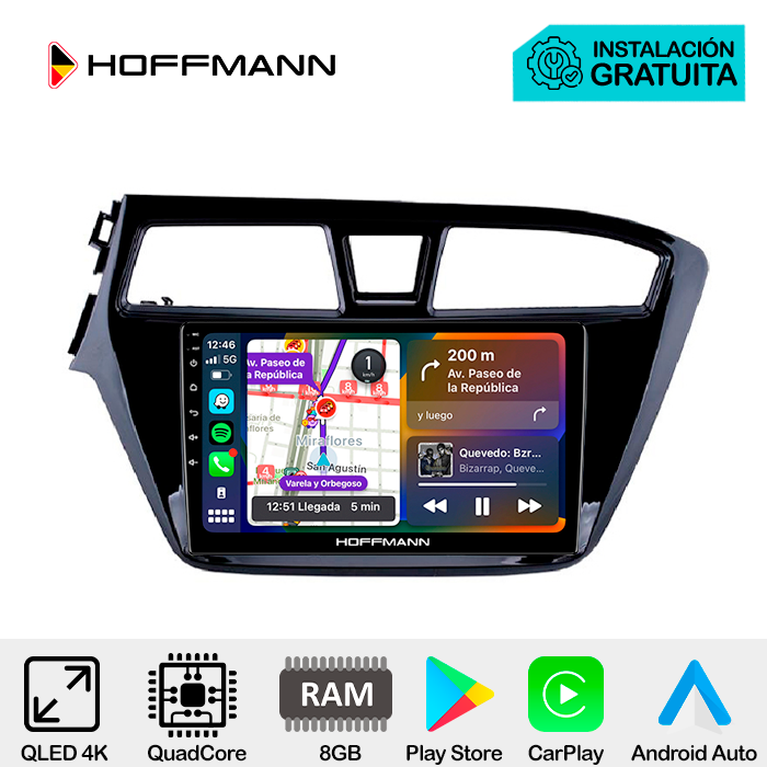 Telaio Per Autoradio 9 Pollici Per Fiat 500X 2014-2019 – Kit Pannello Cruscotto In ABS