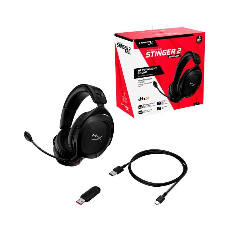 AUDIFONO HYPERX CLOUD STINGER 2 WIRELESS HEADSET - PC - 2