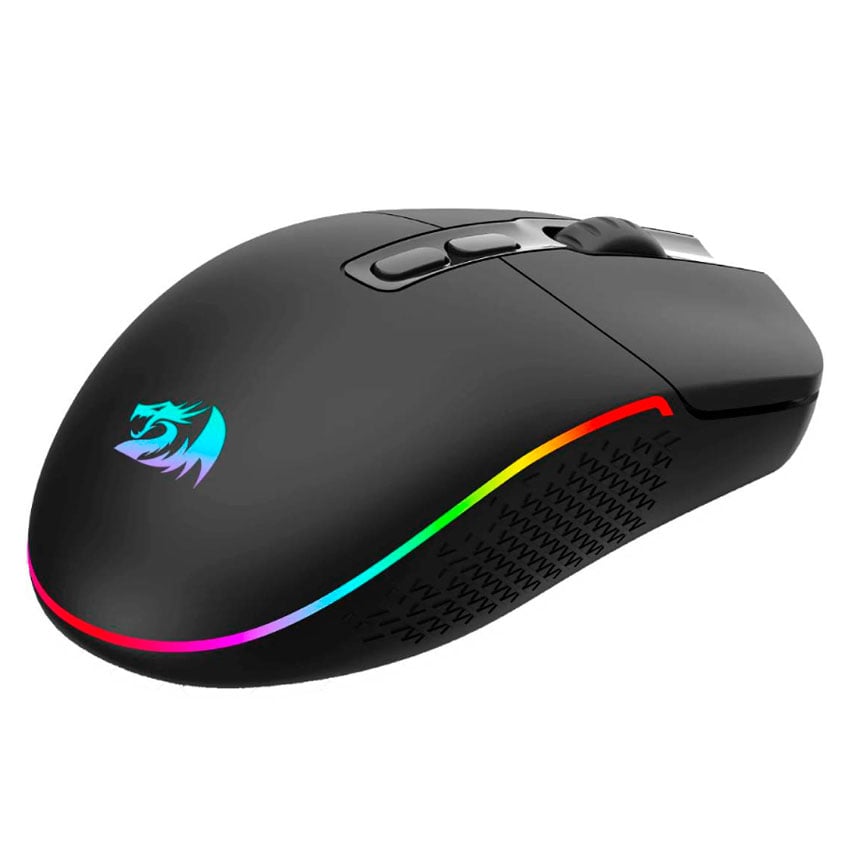 MOUSE REDRAGON INVADER PRO M719RGB WIRELESS BLACK - 3