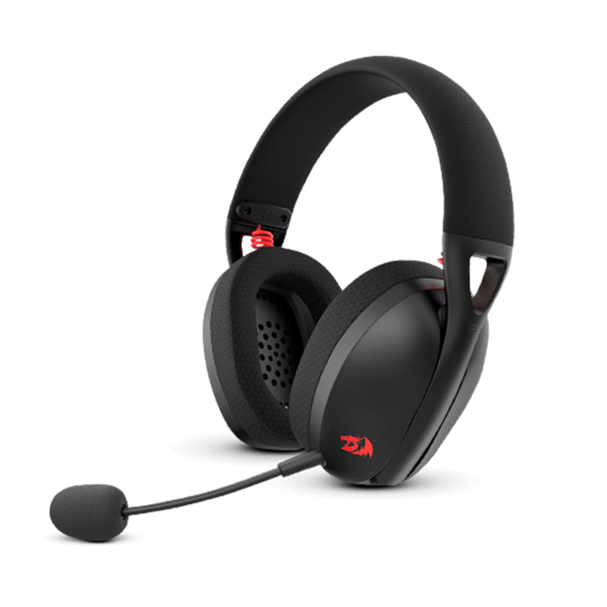 AURICULARES REDRAGON IRE WIRELESS H848 BLACK GAMER CON MICRÓFONO BLUETOOTH Y 3.5 MM - 2