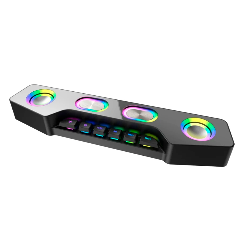 PARLANTE BLUETOOTH FIFINE A16 CON LUCES RGB Y SONIDO SURROUND - 2