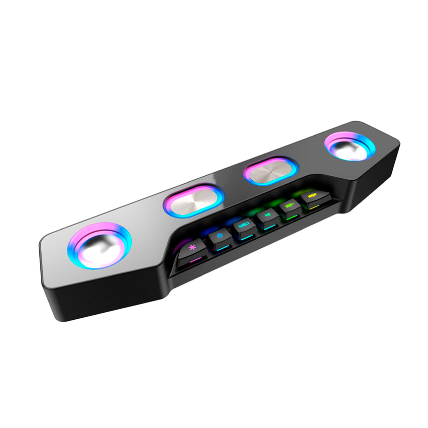 PARLANTE BLUETOOTH FIFINE A16 CON LUCES RGB Y SONIDO SURROUND - 3