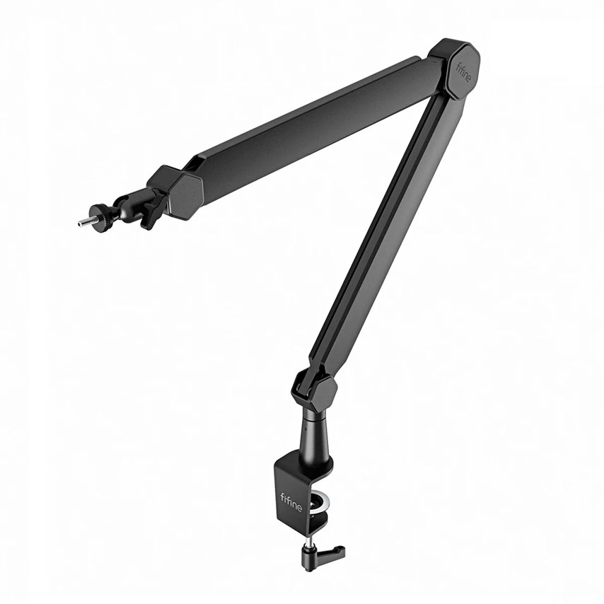 BRAZO DE MICRÓFONO FIFINE BM66 BLACK CON SOPORTE DE HASTA 2KG - 3